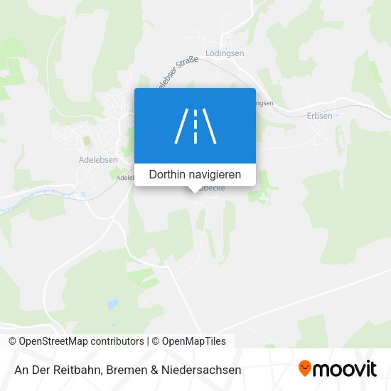 An Der Reitbahn Karte