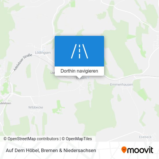 Auf Dem Höbel Karte