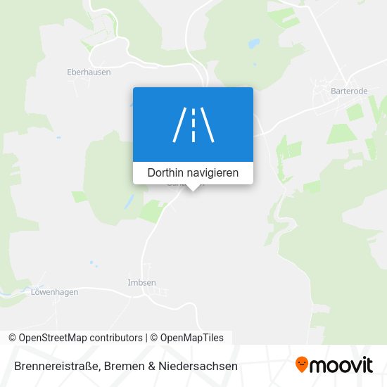 Brennereistraße Karte