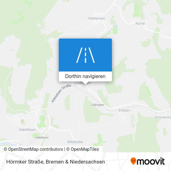 Hörmker Straße Karte