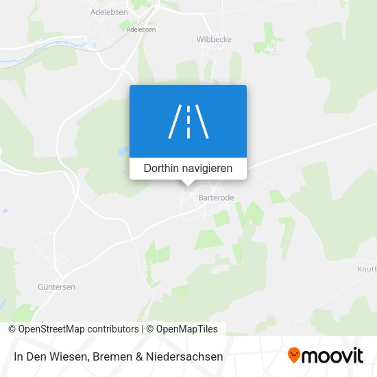 In Den Wiesen Karte