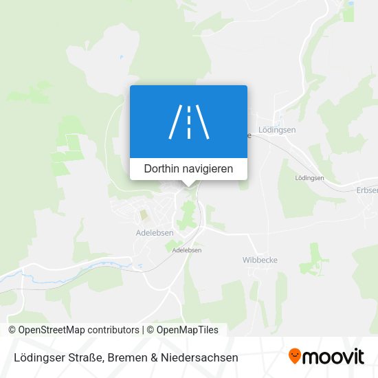 Lödingser Straße Karte