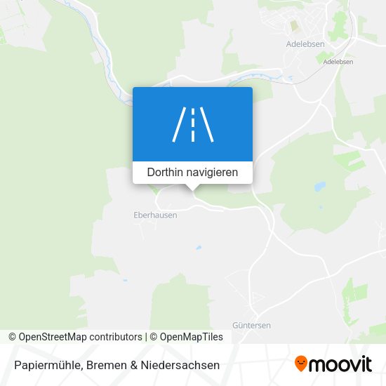 Papiermühle Karte