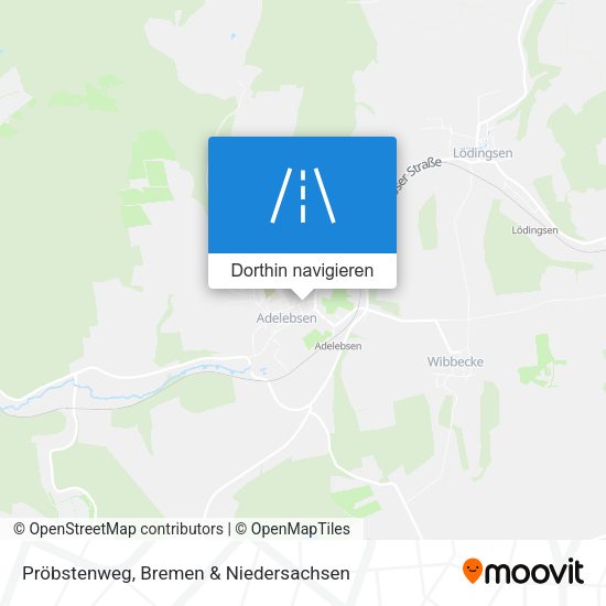 Pröbstenweg Karte