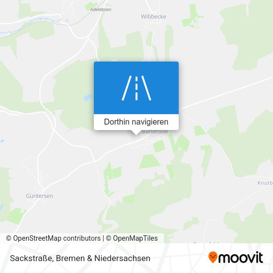 Sackstraße Karte