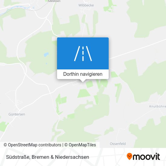 Südstraße Karte