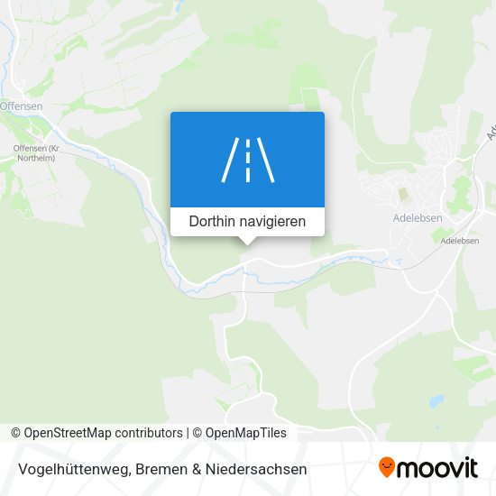 Vogelhüttenweg Karte