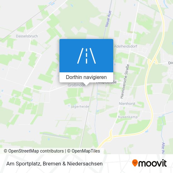 Am Sportplatz Karte