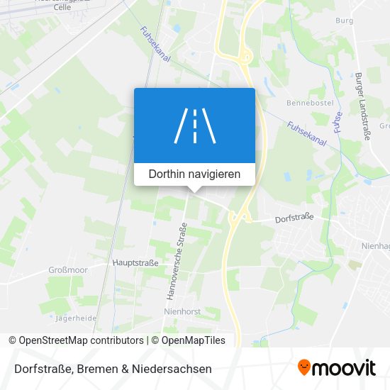 Dorfstraße Karte