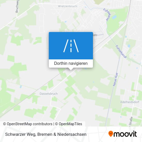 Schwarzer Weg Karte