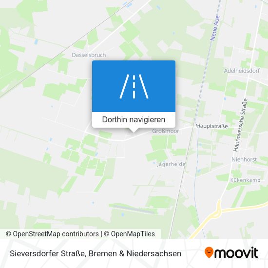Sieversdorfer Straße Karte