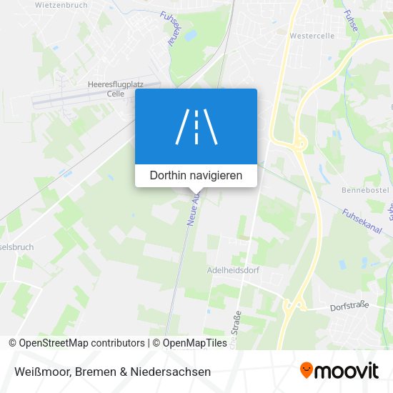 Weißmoor Karte