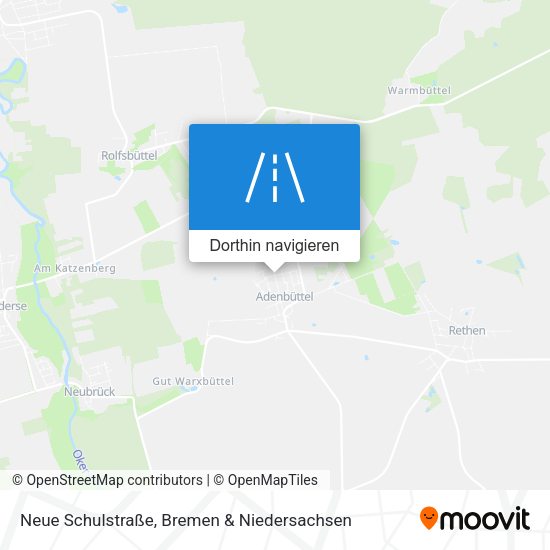 Neue Schulstraße Karte