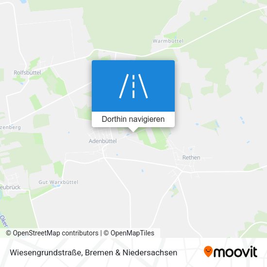 Wiesengrundstraße Karte