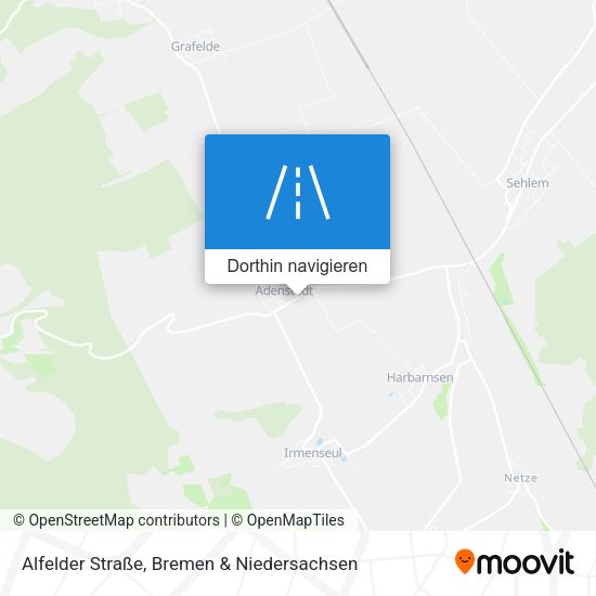 Alfelder Straße Karte