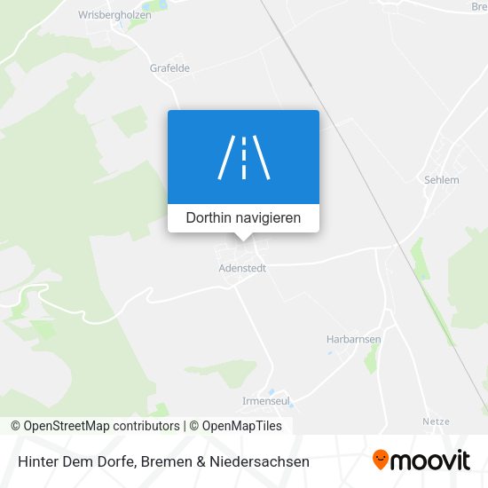 Hinter Dem Dorfe Karte