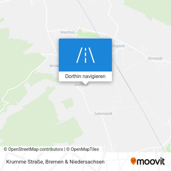 Krumme Straße Karte