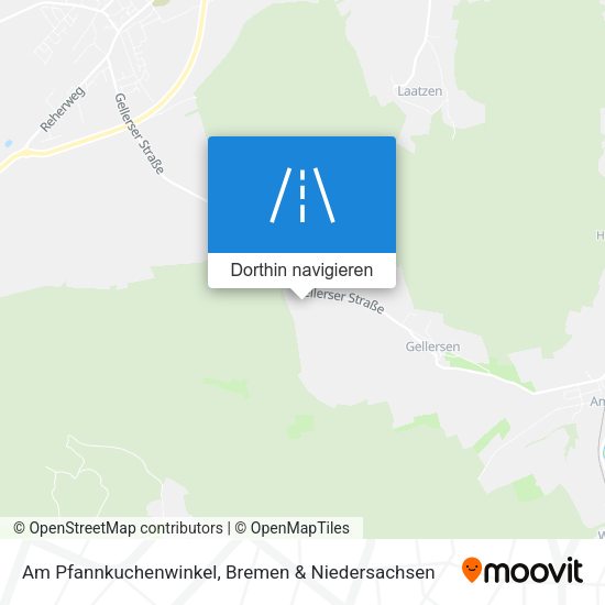 Am Pfannkuchenwinkel Karte