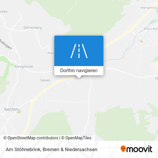 Am Stöhnebrink Karte