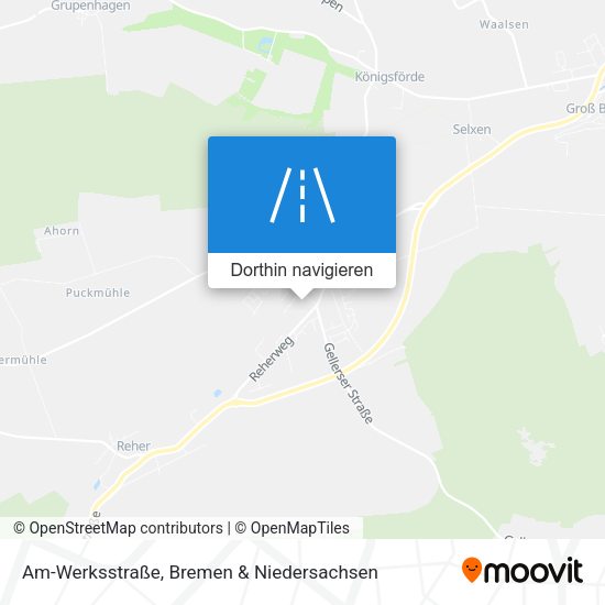 Am-Werksstraße Karte