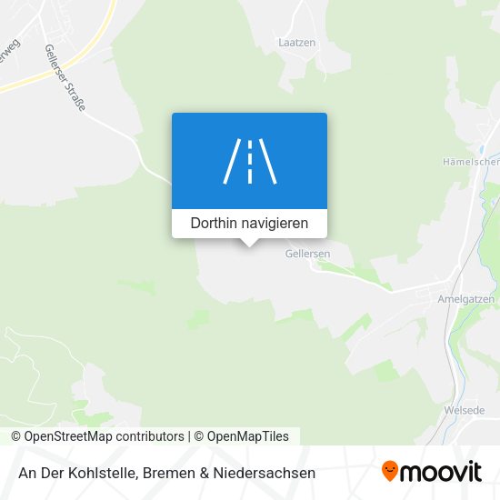 An Der Kohlstelle Karte