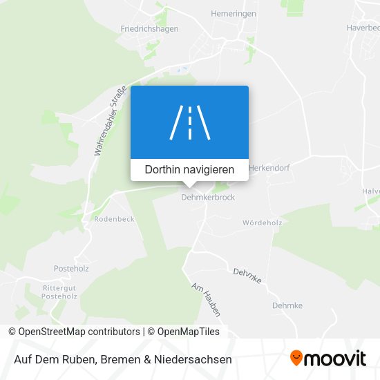 Auf Dem Ruben Karte