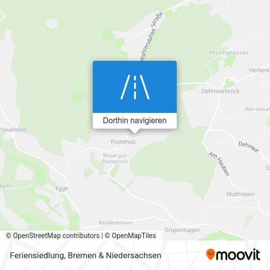 Feriensiedlung Karte