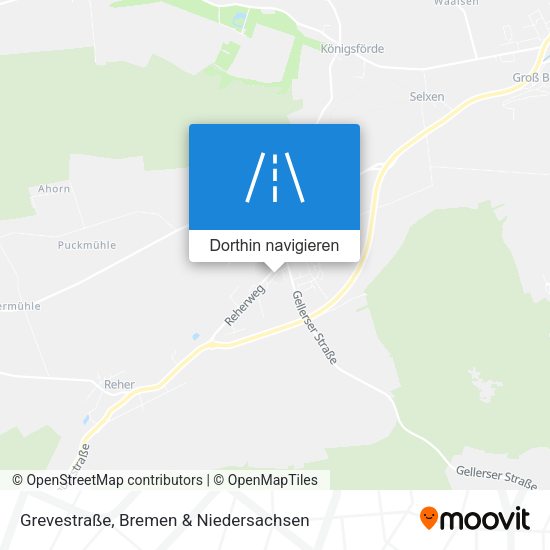 Grevestraße Karte