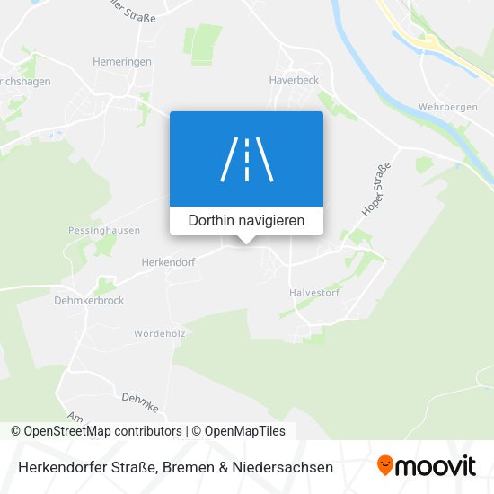 Herkendorfer Straße Karte