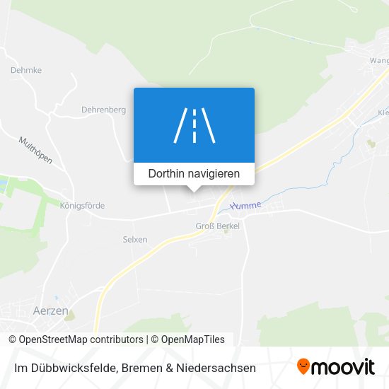 Im Dübbwicksfelde Karte