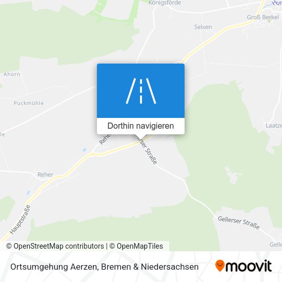 Ortsumgehung Aerzen Karte