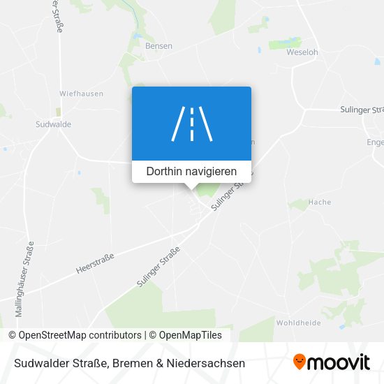 Sudwalder Straße Karte