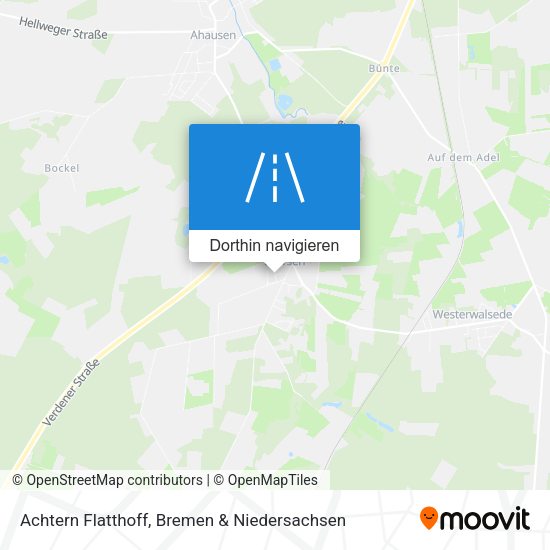 Achtern Flatthoff Karte