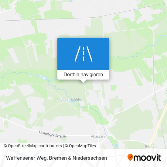Waffensener Weg Karte