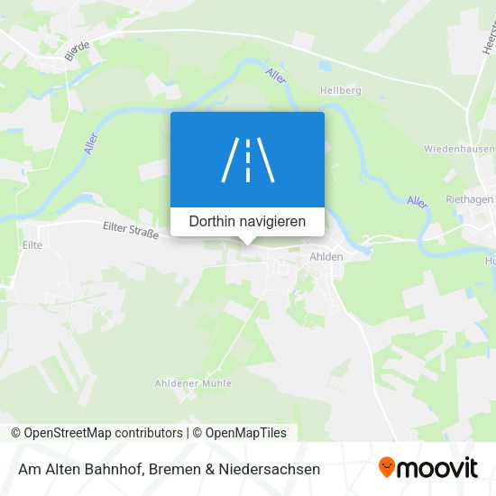 Am Alten Bahnhof Karte
