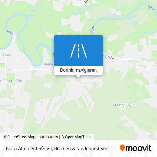 Beim Alten Schafstall Karte