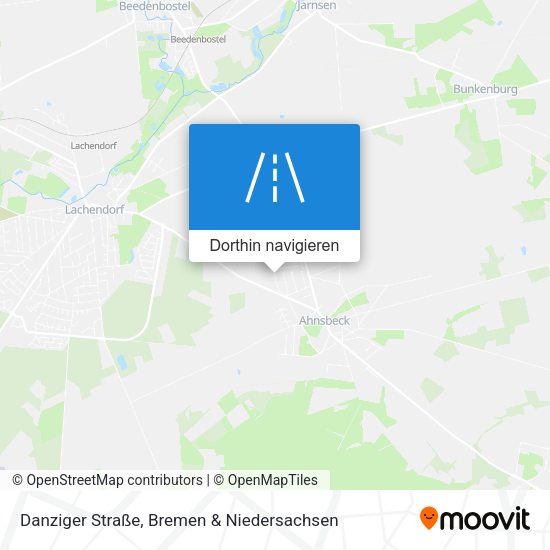 Danziger Straße Karte