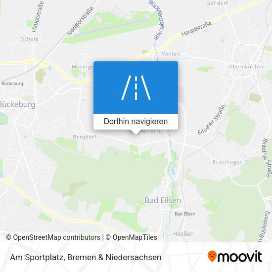 Am Sportplatz Karte