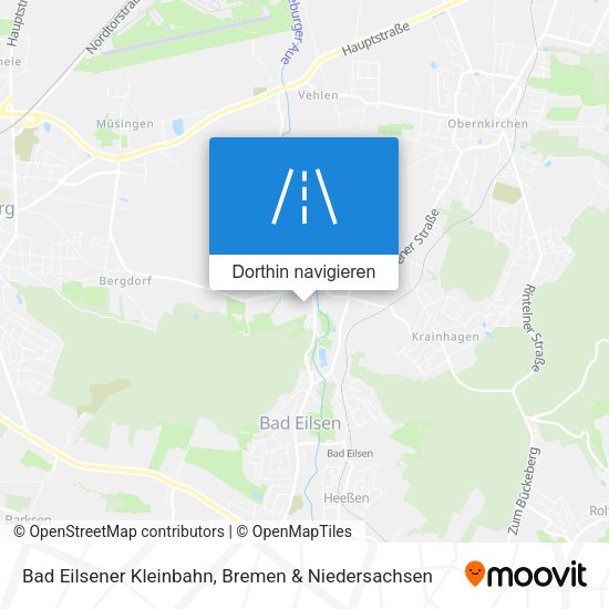 Bad Eilsener Kleinbahn Karte