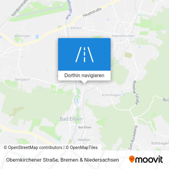 Obernkirchener Straße Karte