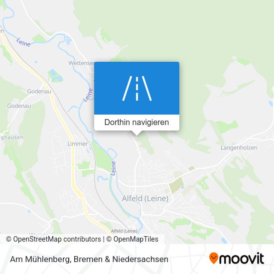 Am Mühlenberg Karte