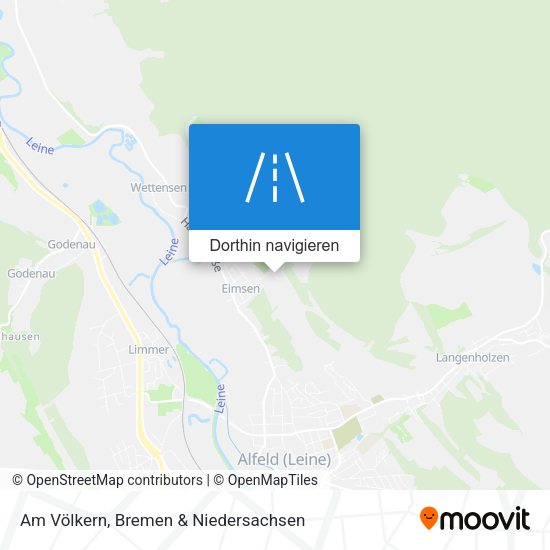 Am Völkern Karte