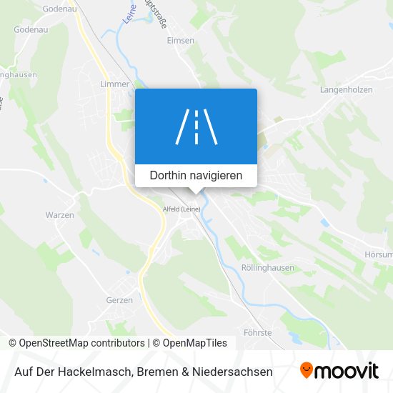 Auf Der Hackelmasch Karte
