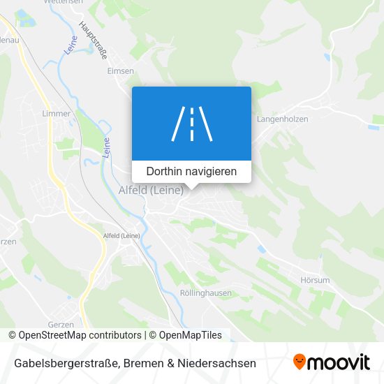 Gabelsbergerstraße Karte