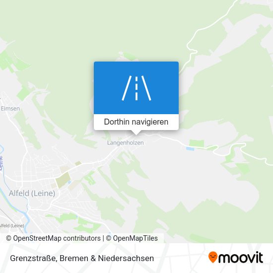 Grenzstraße Karte