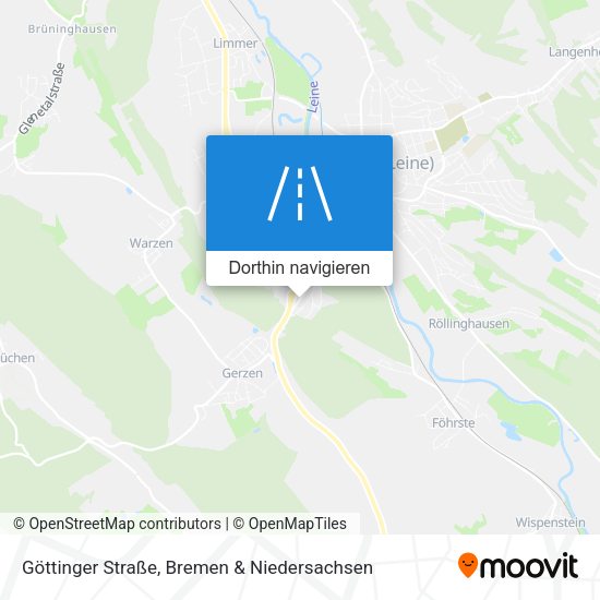Göttinger Straße Karte
