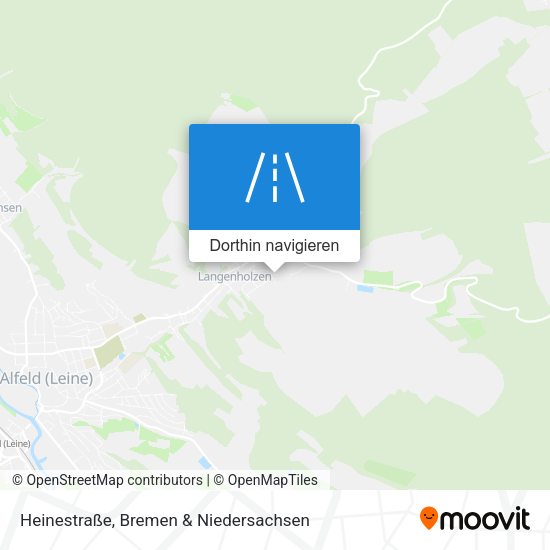 Heinestraße Karte