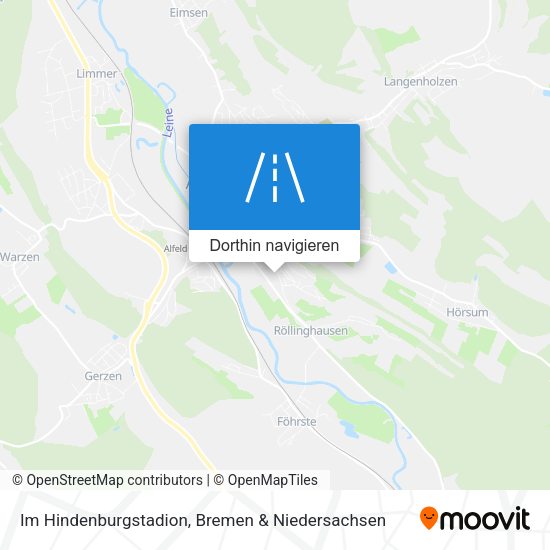 Im Hindenburgstadion Karte
