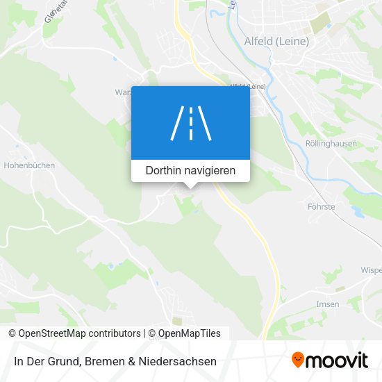 In Der Grund Karte