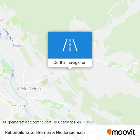 Rabentalstraße Karte